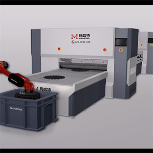 全自動矯平機(jī)-高精密矯平機(jī)流水線-圓形工件多次校平機(jī)-碼垛機(jī)器人